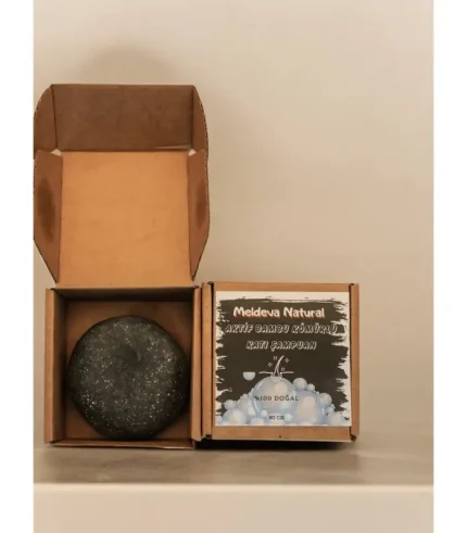 Aktif Karbon Katı Şampuan (Çay Ağacı ve Biberiye)